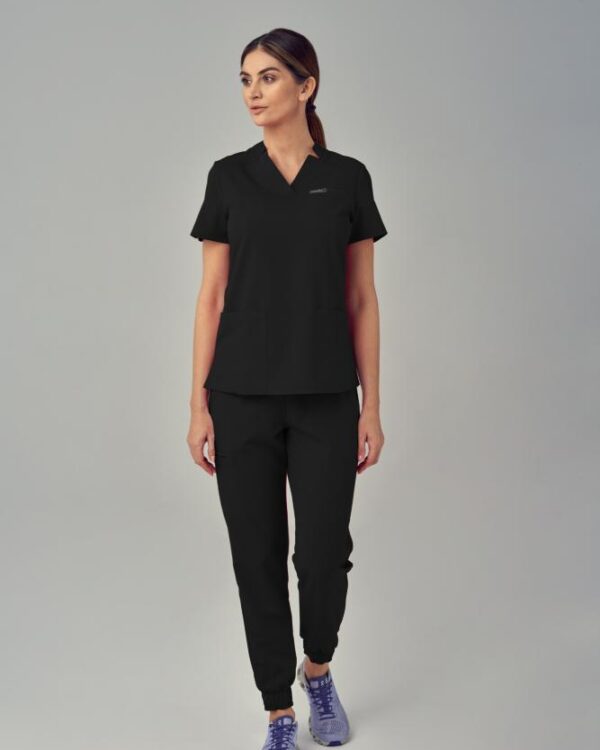 Bluza Medyczna Damska – Scrubs Comfy Black