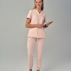 Bluza Medyczna Damska – Scrubs Comfy Pink