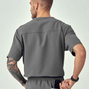 Bluza Medyczna Męska – Scrubs Sporty Gray