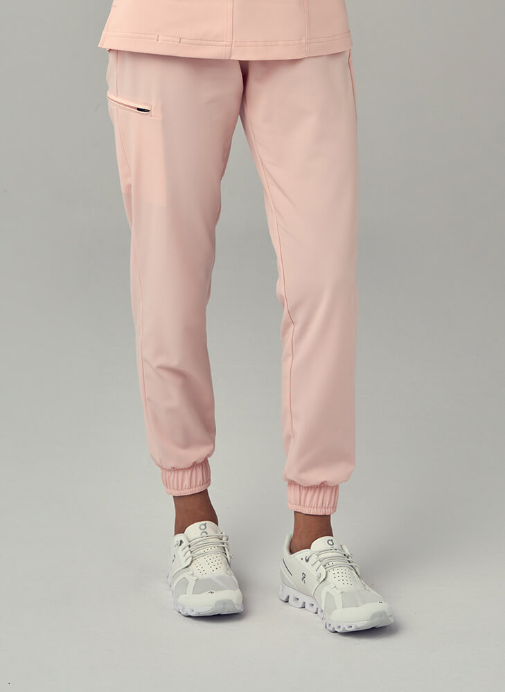 Spodnie Medyczne Damskie – Scrubs Comfy Pink