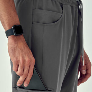 Spodnie Medyczne Męskie – Scrubs Sporty Gray