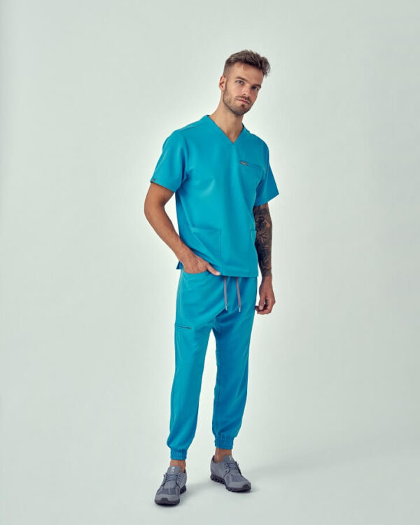 Spodnie Medyczne Męskie – Scrubs Sporty Ocean