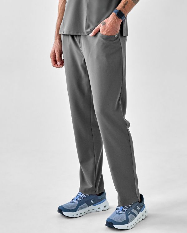 Spodnie Medyczne Męskie - Scrubs Cozy Gray