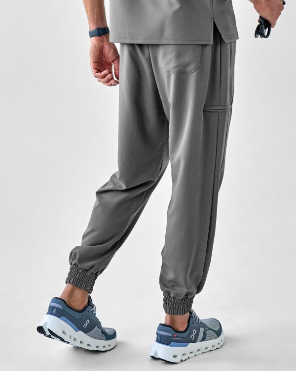 Spodnie Medyczne Męskie - Scrubs Sporty Gray