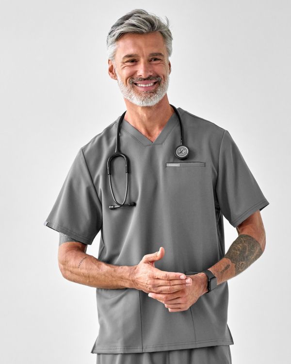 Zestaw medyczny męski, Scrubs Sporty Gray