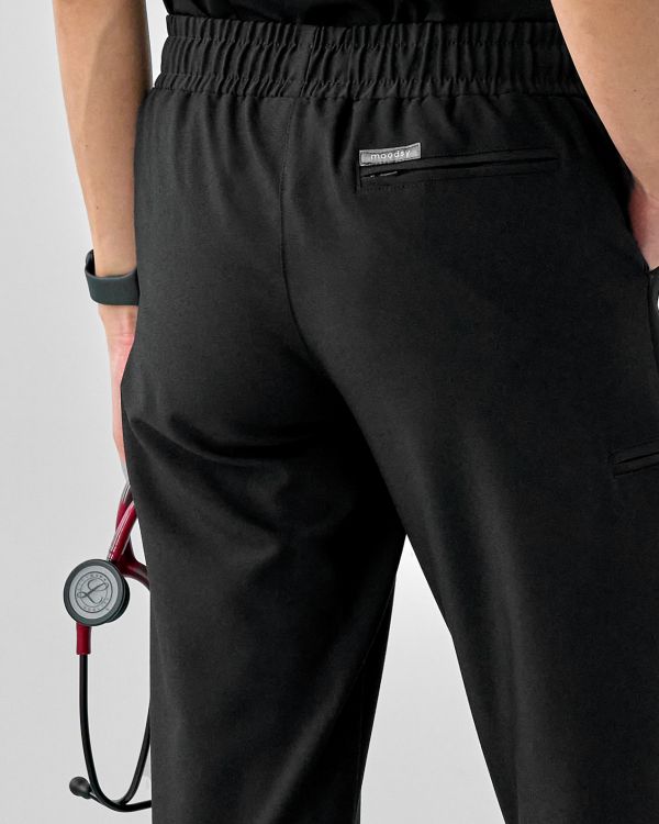 Spodnie Medyczne Damskie – Scrubs Comfy Black