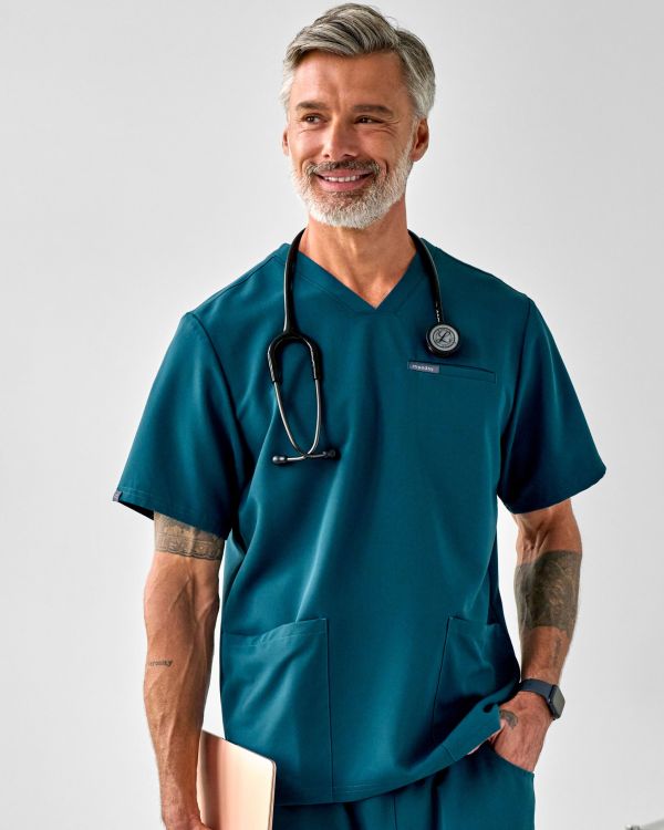 Zestaw medyczny męski, Scrubs Sporty Green