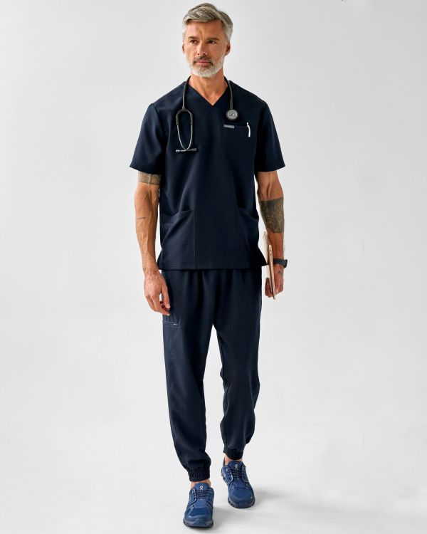 Spodnie Medyczne Męskie - Scrubs Sporty Graphite