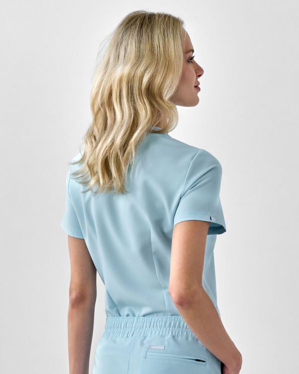 Bluza Medyczna Damska – Scrubs Comfy Sky