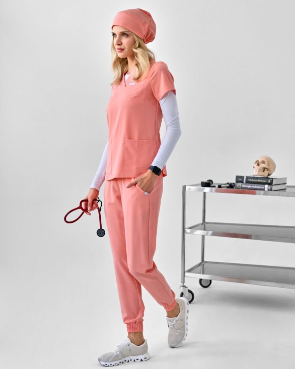 Zestaw medyczny damski, Scrubs Comfy Peach