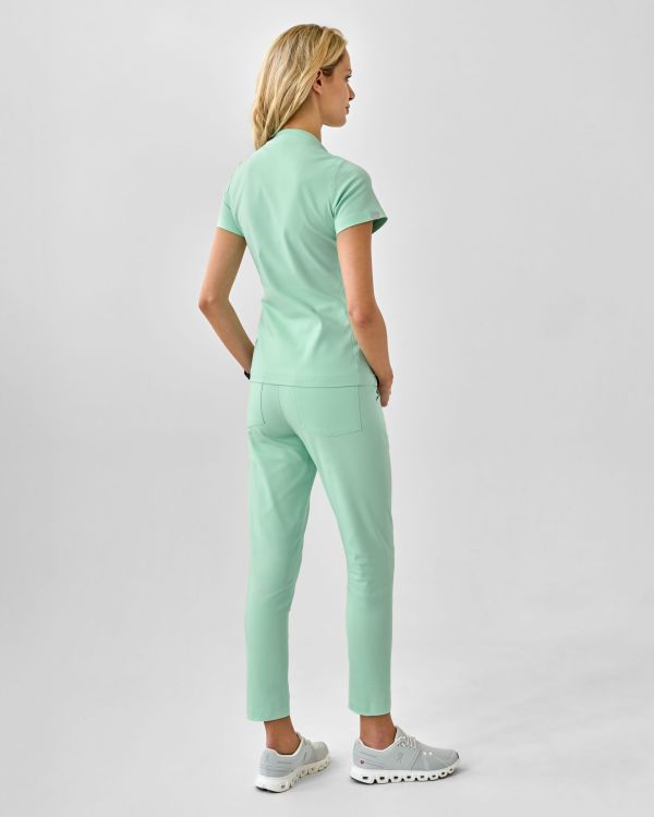 Spodnie Medyczne Damskie – Scrubs Classy Mint
