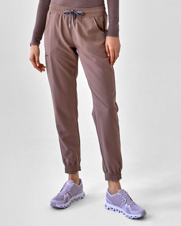 Spodnie Medyczne Damskie – Scrubs Comfy Chocolate