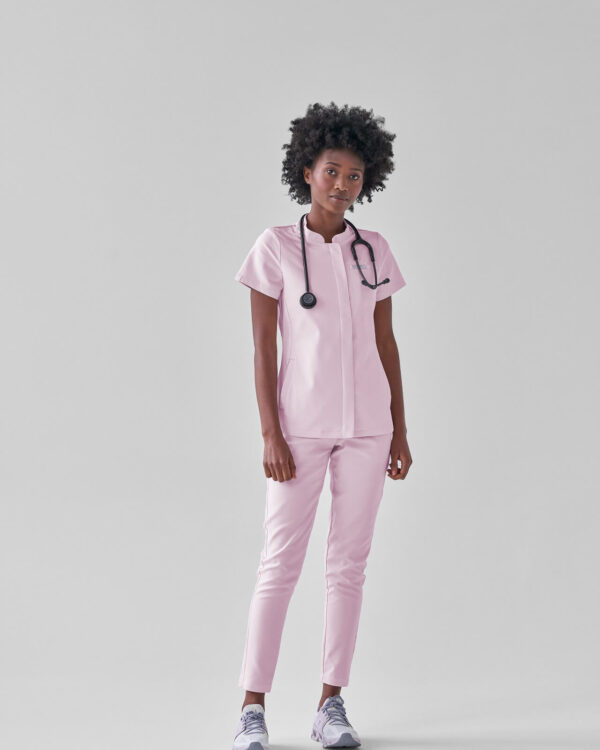 Bluza Medyczna Damska – Scrubs Classy Rose