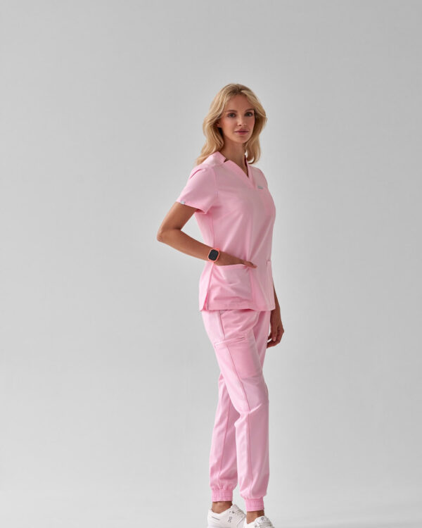 Spodnie Medyczne Damskie – Scrubs Comfy Rose