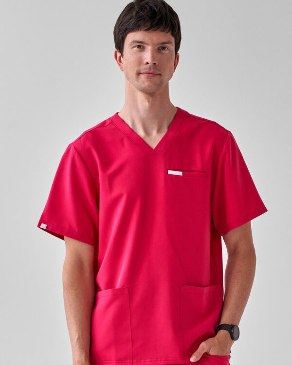 Bluza Medyczna Męska - Scrubs Sporty Cherry