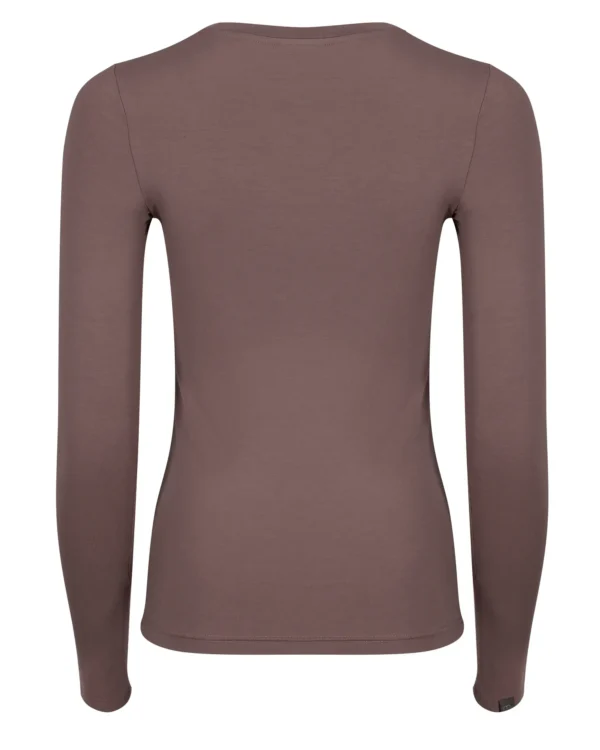 Bluza Medyczna Damska - Longsleeve Chocolate