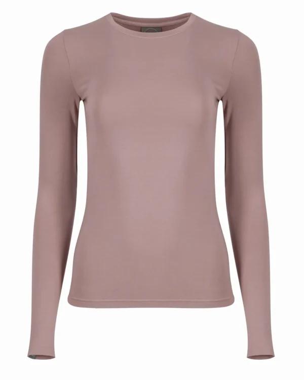 Bluza Medyczna Damska - Longsleeve Nude