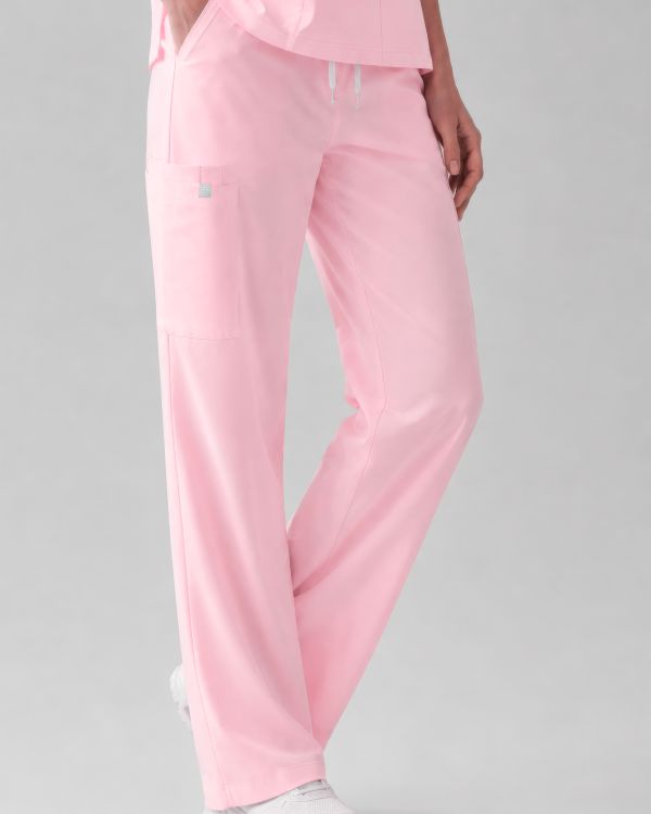 Spodnie Medyczne Damskie – Scrubs Cozy Rose